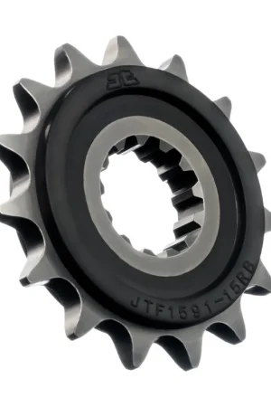 JT SPROCKETS - FRONT STEEL 15T RB, 525 - Sprockets - RUBBER CUSHIONED Veilige Betaling